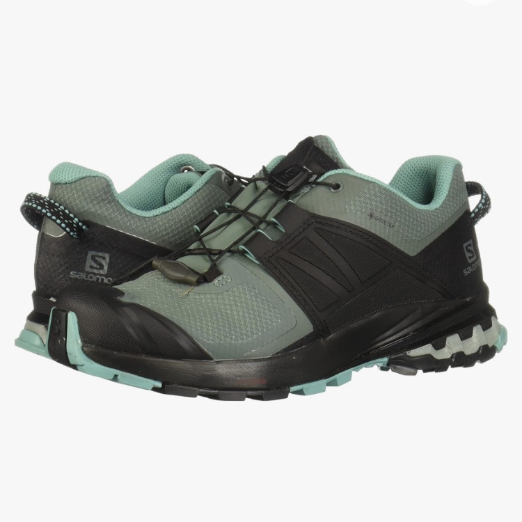 Salomon Womens Xaild GoreTex Trail Running Shoes Worn Once